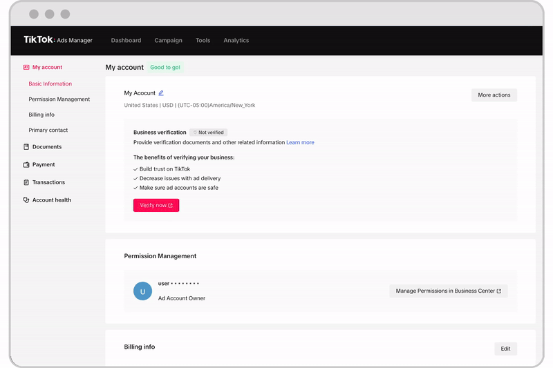 How to request a refund for ad accounts without a Business Center